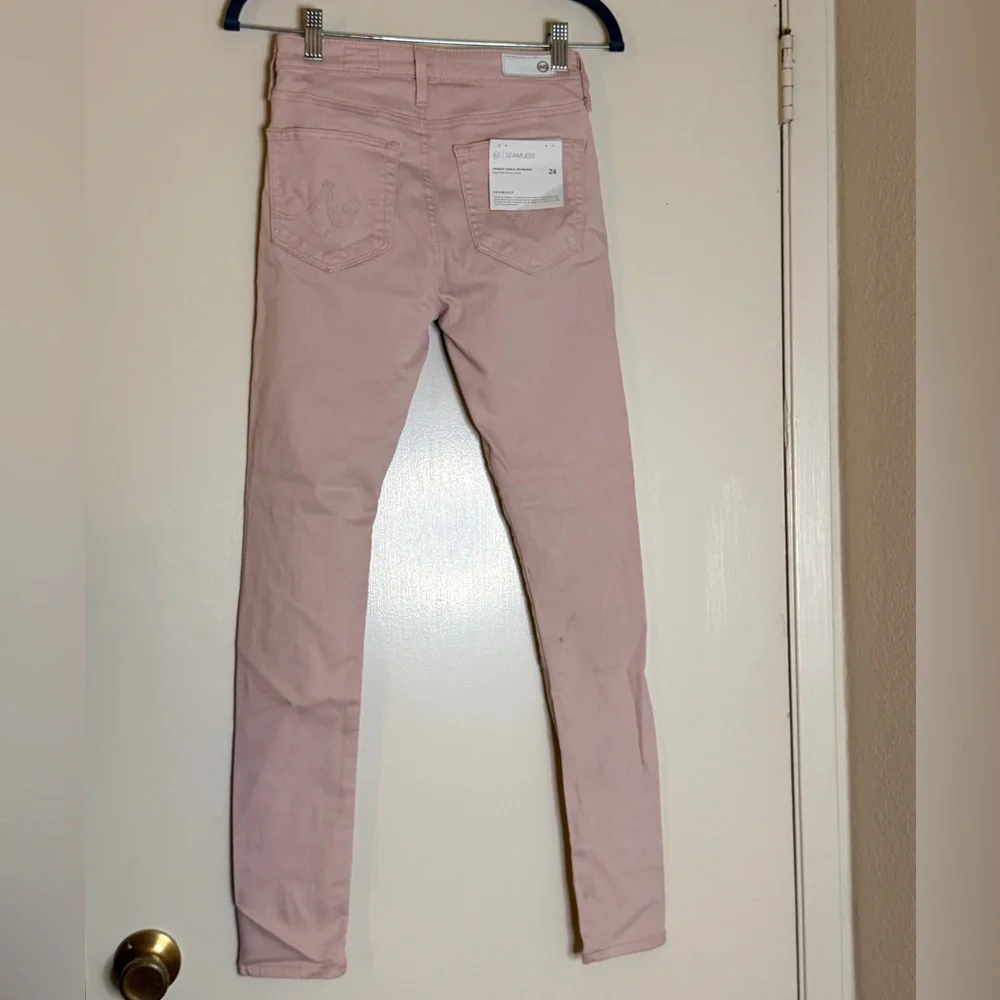 NWT AG Farrah Ankle Seamless High Rise Skinny Jeans Size 24 - Picture 3 of 7